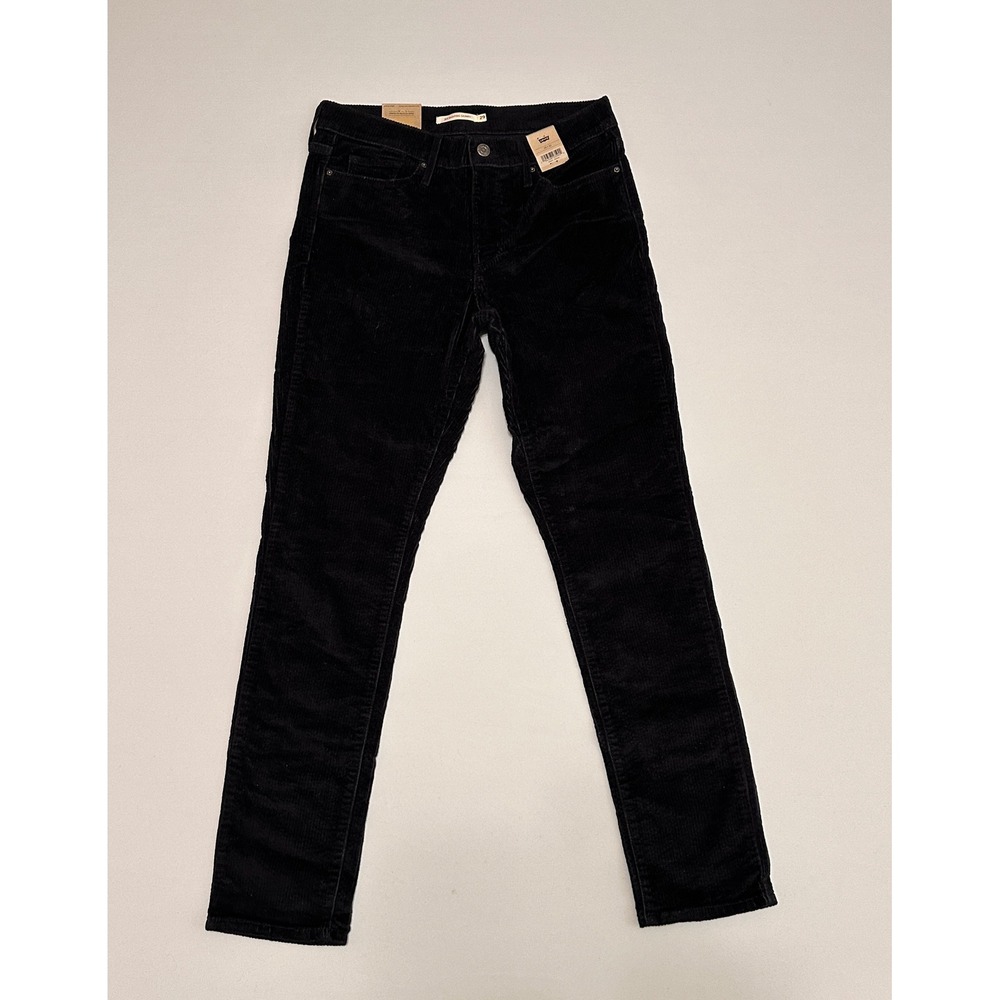 Levis 311 Shaping Skinny Corduroy Pants Black 29x30 NWT $59.50